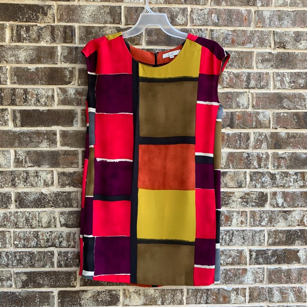 Loft Women's Shift Drop Shoulders Dress